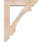 Ekena Millwork Imperial Slat Smooth Bracket w/ Offset Brace, Douglas Fir, 7 1/2"W x 34"D x 42"H BKT0806X34X42IMP06SDF - alternate 4